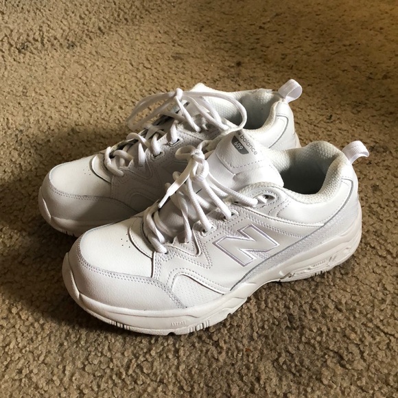 new balances white
